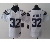 nike women nfl jerseys san diego chargers #32 weddile white[nike]