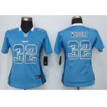 nike women nfl jerseys san diego chargers #32 weddle blue[Strobe Limited]