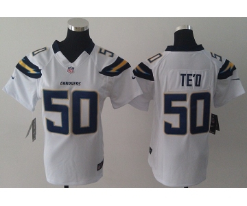 nike women nfl jerseys san diego chargers #50 manti teo white[nike]