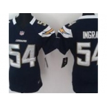 nike women nfl jerseys san diego chargers #54 ingram dk.blue[nike]