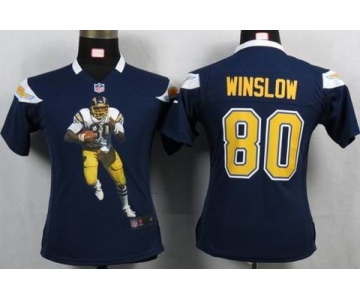 nike women nfl jerseys san diego chargers #80 winslon dk.blue[portrait fashion]