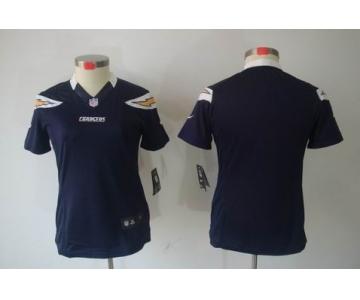 nike women nfl jerseys san diego chargers blank dk.blue[nike limited]