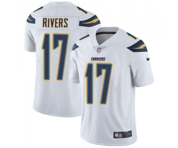 Youth Los Angeles Chargers #17 Philip Rivers White Vapor Untouchable Limited Player Football Jersey