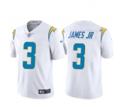 Youth Los Angeles Chargers #3 Derwin James Jr. White Vapor Untouchable Limited Stitched Jersey