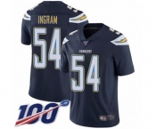 Youth Los Angeles Chargers #54 Melvin Ingram Navy Blue Team Color Vapor Untouchable Limited Player 100th Season Football Jersey