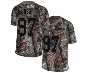 Youth Los Angeles Chargers #97 Joey Bosa Limited Camo Rush Realtree Football Jersey