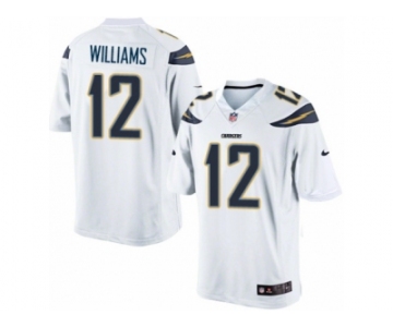 Youth Nike Los Angeles Chargers #12 Mike Williams Limited White NFL Jersey