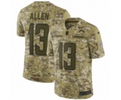 Youth Nike Los Angeles Chargers #13 Keenan Allen Limited Camo 2018 Salute to Service NFL Jersey