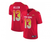 Youth Nike Los Angeles Chargers #13 Keenan Allen Red Stitched NFL Limited AFC 2018 Pro Bowl Jersey