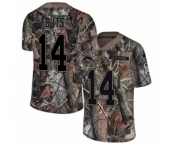 Youth Nike Los Angeles Chargers #14 Dan Fouts Limited Camo Rush Realtree NFL Jersey