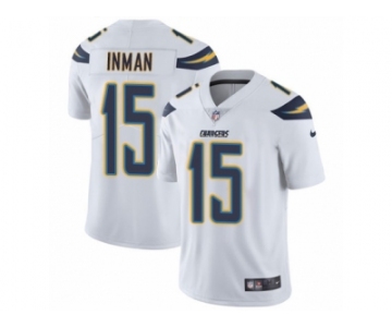 Youth Nike Los Angeles Chargers #15 Dontrelle Inman Vapor Untouchable Limited White NFL Jersey