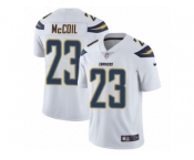 Youth Nike Los Angeles Chargers #23 Dexter McCoil Vapor Untouchable Limited White NFL Jersey