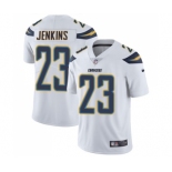 Youth Nike Los Angeles Chargers #23 Rayshawn Jenkins White Vapor Untouchable Limited Player NFL Jersey