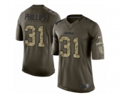 Youth Nike Los Angeles Chargers #31 Adrian Phillips Limited Green Salute to Service NFL Jersey