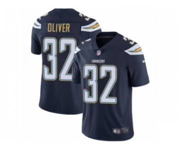 Youth Nike Los Angeles Chargers #32 Branden Oliver Navy Blue Team Color Vapor Untouchable Limited Player NFL Jersey