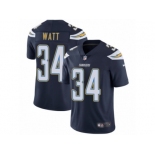 Youth Nike Los Angeles Chargers #34 Derek Watt Vapor Untouchable Limited Navy Blue Team Color NFL Jersey