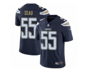 Youth Nike Los Angeles Chargers #55 Junior Seau Vapor Untouchable Limited Navy Blue Team Color NFL Jersey