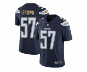 Youth Nike Los Angeles Chargers #57 Jatavis Brown Vapor Untouchable Limited Navy Blue Team Color NFL Jersey