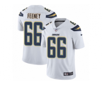 Youth Nike Los Angeles Chargers #66 Dan Feeney Vapor Untouchable Limited White NFL Jersey