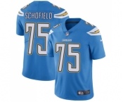 Youth Nike Los Angeles Chargers #75 Michael Schofield Electric Blue Alternate Vapor Untouchable Limited Player NFL Jersey