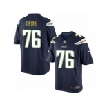 Youth Nike Los Angeles Chargers #76 Russell Okung Limited Navy Blue Team Color NFL Jersey