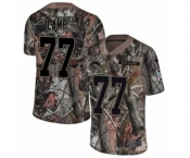 Youth Nike Los Angeles Chargers #77 Forrest Lamp Limited Camo Rush Realtree NFL Jersey