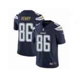 Youth Nike Los Angeles Chargers #86 Hunter Henry Vapor Untouchable Limited Navy Blue Team Color NFL Jersey