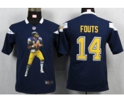 nike youth nfl jerseys san diego chargers #14 fouts dk.blue[portrait fashion]