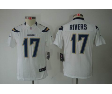 nike youth nfl jerseys san diego chargers #17 river white[nike limited]