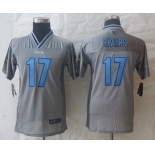 nike youth nfl jerseys san diego chargers #17 rivers grey[nike vapor]