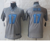 nike youth nfl jerseys san diego chargers #17 rivers grey[nike vapor]