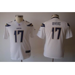 nike youth nfl jerseys san diego chargers #17 rivers white[nike]