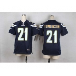 nike youth nfl jerseys san diego chargers #21 tomlinson blue[nike]