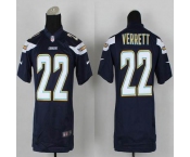 nike youth nfl jerseys san diego chargers #22 verrett blue[new nike]