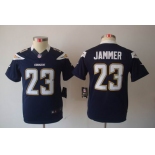 nike youth nfl jerseys san diego chargers #23 jammer dk.blue[nike limited]