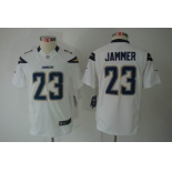 nike youth nfl jerseys san diego chargers #23 jammer white[nike limited]