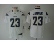 nike youth nfl jerseys san diego chargers #23 jammer white[nike limited]