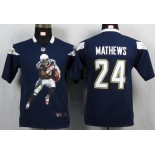 nike youth nfl jerseys san diego chargers #24 mathews dk.blue[portrait fashion]