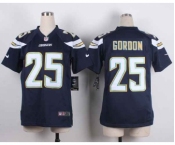 nike youth nfl jerseys san diego chargers #25 goroon blue[nike]