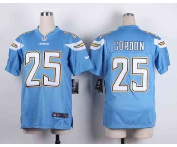 nike youth nfl jerseys san diego chargers #25 goroon lt.blue[nike]