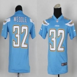 nike youth nfl jerseys san diego chargers #32 weddile lt.blue[new nike]