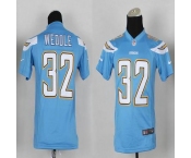 nike youth nfl jerseys san diego chargers #32 weddile lt.blue[new nike]