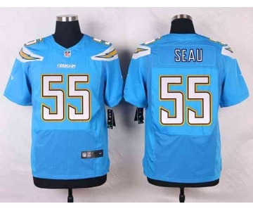 nike youth nfl jerseys san diego chargers #55 seau lt.blue[new nike]