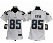 nike youth nfl jerseys san diego chargers #85 gates white[nike]