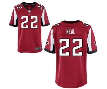 Men's Nike Atlanta Falcons #22 Keanu Neal Elite Red Team Color NFL Jersey