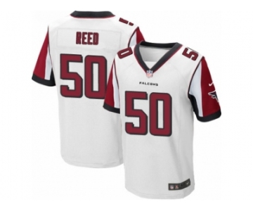 Men's Nike Atlanta Falcons #50 Brooks Reed Elite White NFL Jersey