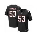 Men's Nike Atlanta Falcons #53 LaRoy Reynolds Elite Black Alternate NFL Jersey