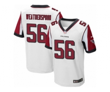 Men's Nike Atlanta Falcons #56 Sean Weatherspoon Elite White NFL Jersey