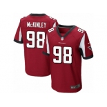 Men's Nike Atlanta Falcons #98 Takkarist McKinley Elite Red Team Color NFL Jersey