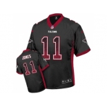 Nike Atlanta Falcons #11 Julio Jones Black Alternate Men's Stitched NFL Elite Drift Fashion Jersey